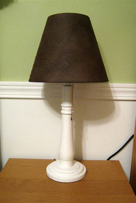 This Thrifty House Spray Painted Lamp Shades