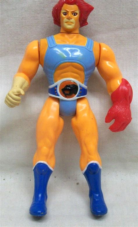 Original 1985 Thundercats Lion O Action Figure Complete Wred And Orange