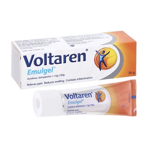 Voltaren Emulgel Novartis G Gel B I Gi M Au Kh Ng Vi M X Ng