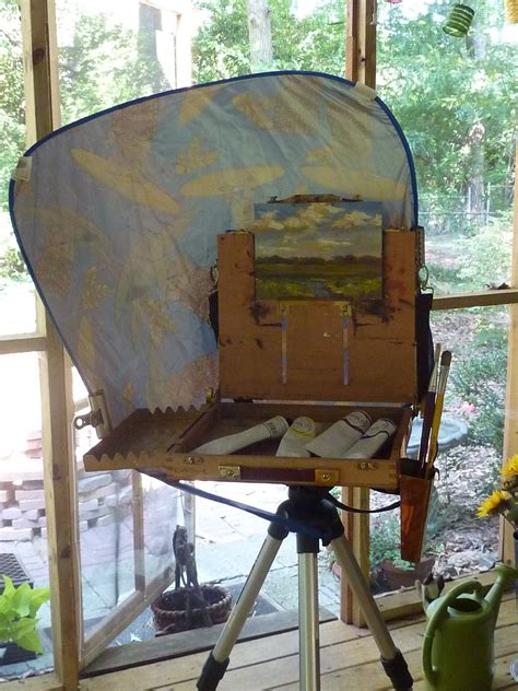 Painting My World A Great Idea For Plein Air Shade