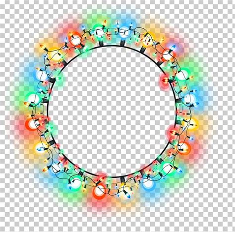 Christmas Lights Circle Png Clipart Backlight Back To School Body