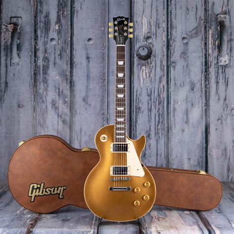 Gibson Usa Les Paul Standard 50s Gold Top For Sale Replay Guitar