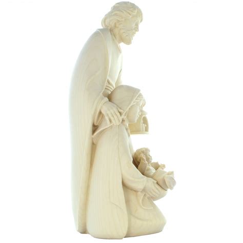 Statua In Legno Della Sacra Famiglia Da Cm Una Presenza Sacra Che