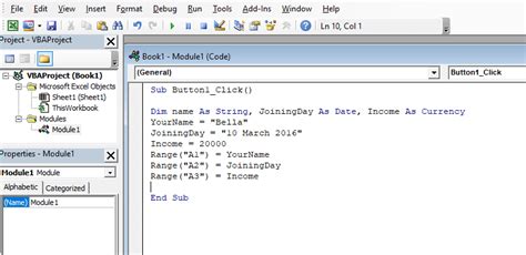 Vba Variables Javatpoint 22800 Hot Sex Picture