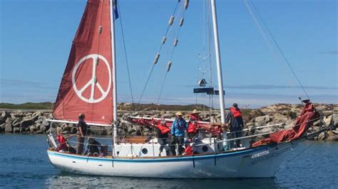 Golden Rule Peace Boat Sailing For A Nuclear Free World