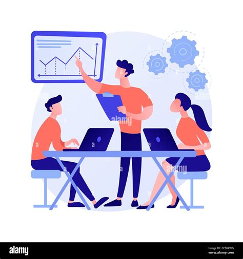 Workplace Culture Abstract Concept Vector Illustration Stock Vector