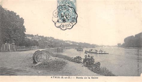 Athis Mons Athis Mons 91 Bords De La Seine Carte Postale