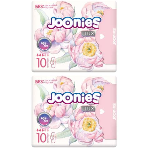 Joonies Прокладки дневные LUXE, 10 шт., 2 упаковки - купить с доставкой ...
