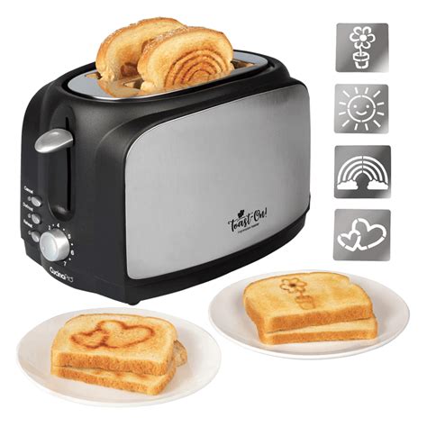 Morningsave Toast On Extra Wide Slot Impression Toaster With 4 Plate