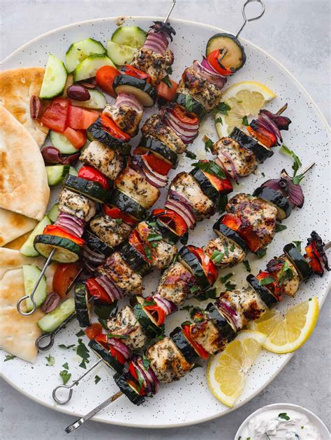 Greek Chicken Kabobs The Recipe Critic