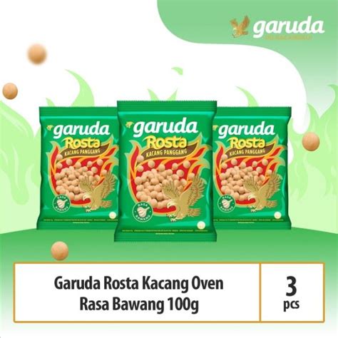 Garuda Rosta Kacang Oven Rasa Bawang X 3 Pcs Lazada Indonesia