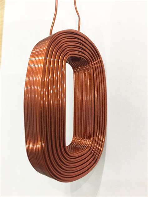 Custom Copper Flat Winding Motor Coil Air Core Inductor Coils