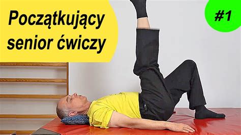 Gimnastyka dla seniorów początkujących i słabszych cz 1 YouTube