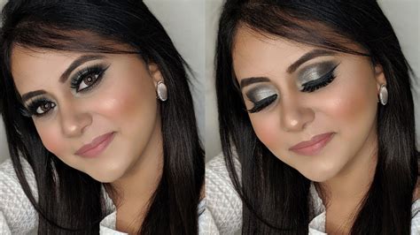 Grey Smokey Eye Tutorial Silver Smokey Eye Makeup Makeup On White Dress Youtube