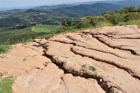 Soil Erosion in the Highlands Stock Photo - Image of landscape, detail ...