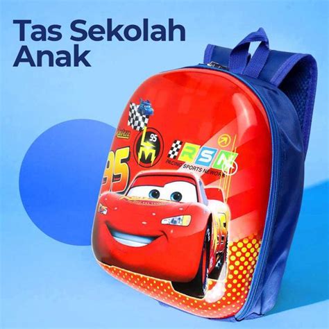 Jual Tas Ransel Anak Sekolah Backpack Karakter Kartun Superhero Di