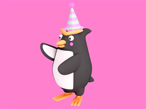 Dancing Penguin by Alexis Tapia (Pingü) on Dribbble