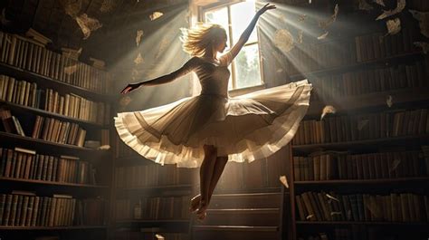 Premium Photo Bookish Dance Of Light Capturing The Interplay Of Light