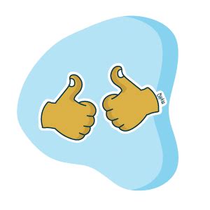 All The Best Thumbs Up Sticker By Myhq