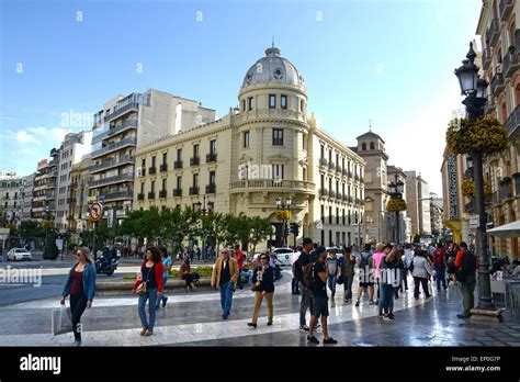 Granada city centre Andalusia Spain Stock Photo: 82376666 - Alamy