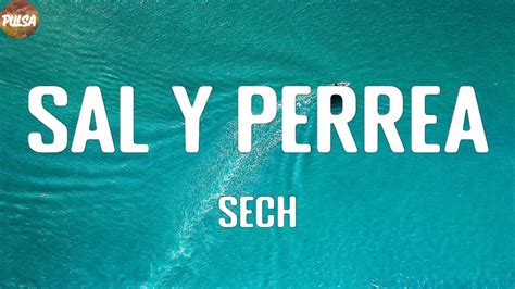 Sech Sal Y Perrea Letras Youtube