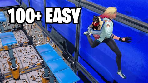 100 Level Easy Deathrun 2377 1540 2719 By Kaboff Fortnite Creative