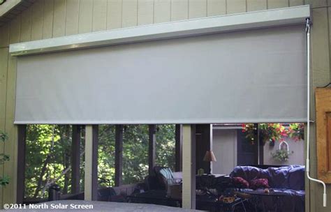 Large Heavy Duty Outdoor Solar Shades North Solar Screen