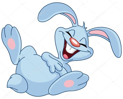 Laughing bunny Stock Vector Image by ©yayayoyo #19571039