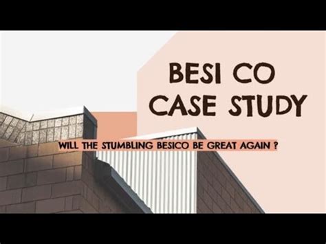 BesiCo Case Study MAF671 YouTube