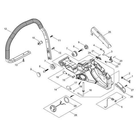 Handle For Shindaiwa Sx Chainsaw L S Engineers