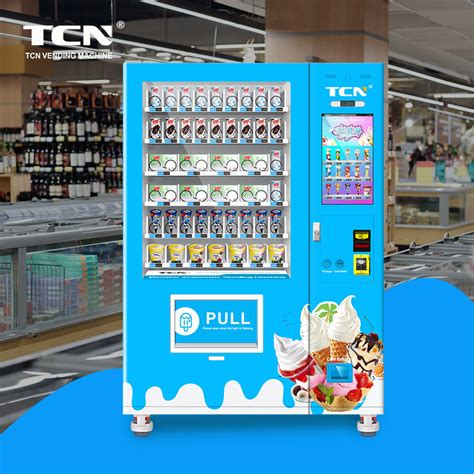 China Tcn 2020 Hot Sell Fresh Frozen Food Vending Machine For With