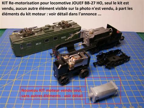 KIT MOTORISATION LOCOMOTIVE électrique BB27 SNCF Réf 8348 8348000