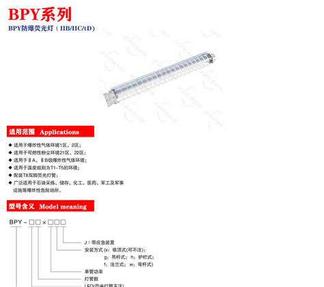 Bpy防爆荧光灯 浙江汉奥防爆科技有限公司