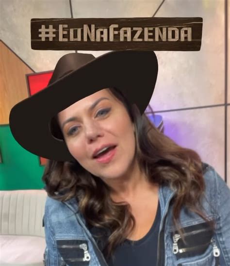 Jana Na Rueda Conta Quem Ela Seria No Reality A Fazenda Estad O