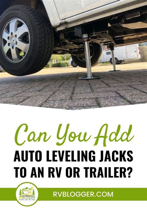 Add Auto Leveling Jacks to Your RV or Trailer