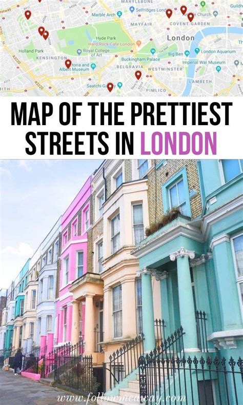 Prettiest Streets In London Map To Find Them London Map Hyde