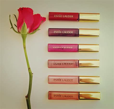 Estee Lauder Pure Colour Lipgloss Collection Review Swatches