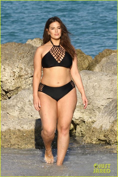 Ashley Graham Shows Off Her Curves During Bikini Photo Shoot Photo