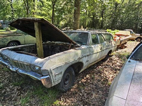 Chevrolet Impala Sleeping In A Forest Begs For A Full Wash