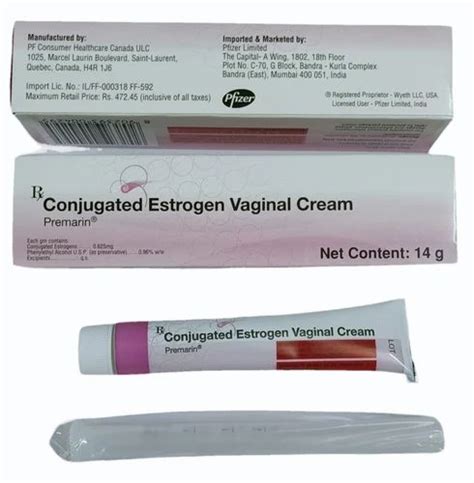 0 625mg Premarin Vaginal Conjugated Estrogens Cream 14 Gm At Rs 499