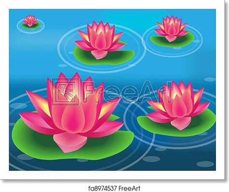 Lily Pad Vector At Collection Of Lily Pad Vector Free