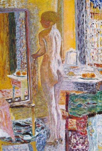 Naked In The Mirror Pierre Bonnard