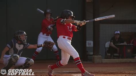 Uga Softball Vs Georgia Southern Highlights Youtube