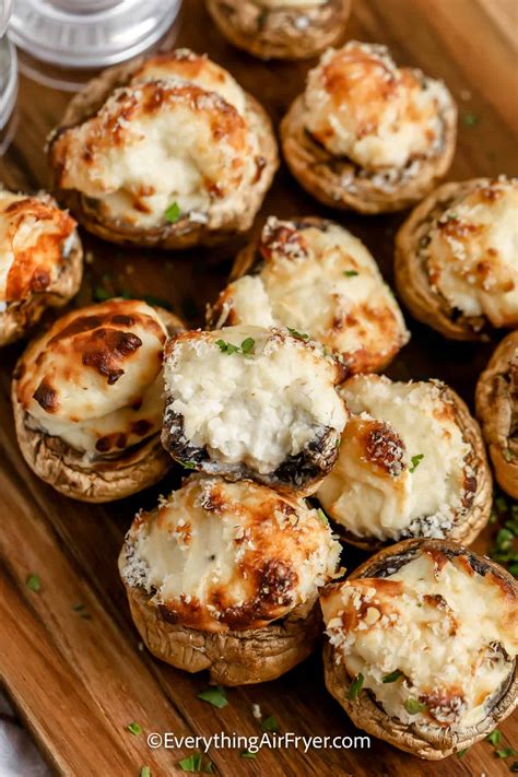 Air Fryer Stuffed Mushrooms Everything Air Fryer And More