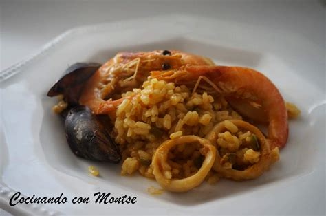 Arroz Meloso Con Langostinos Receta Petitchef