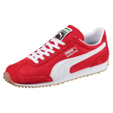 Mens Whirlwind Classic Sneakers Red Puma