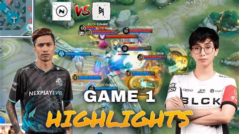 Blacklist Vs Nxp Evos Game Highlights Mpl Ph S Week Day Youtube