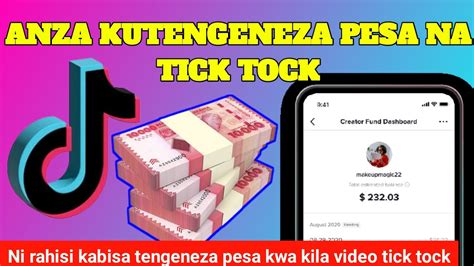 Fanya Njia Hizi Ili Tick Tock Ianze Kukulipa Kwakila Video Unayo Apload