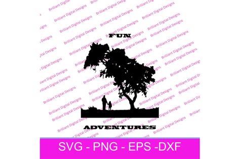 Father Fun Adventures Svg By Brilliant Digital Designs Thehungryjpeg