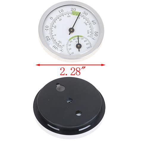 Wall Mounted Household Analog Thermometer Hygrometer For Sauna Room